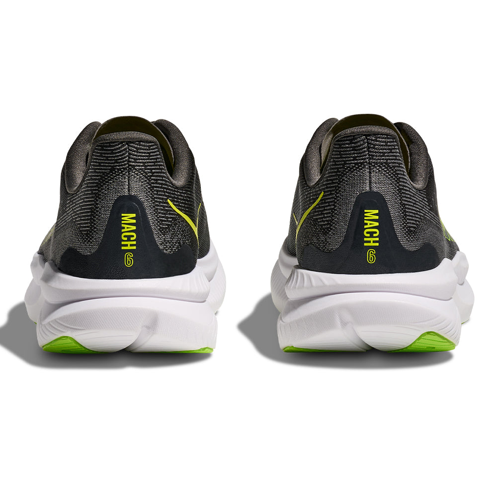 Hoka Men's Mach 6 - BlackToe Running#colour_gravel-asphalt-grey