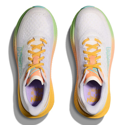 Hoka Women's Mach 6 - BlackToe Running#colour_frost-starlight-glow