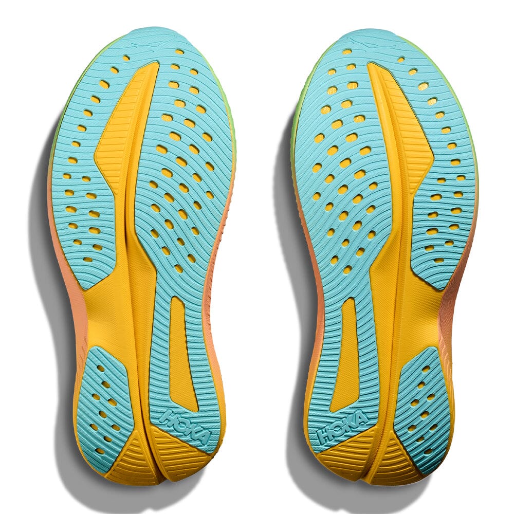 Hoka Women's Mach 6 - BlackToe Running#colour_frost-starlight-glow