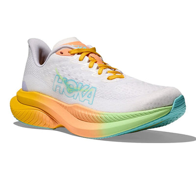 Hoka Women's Mach 6 - BlackToe Running#colour_frost-starlight-glow