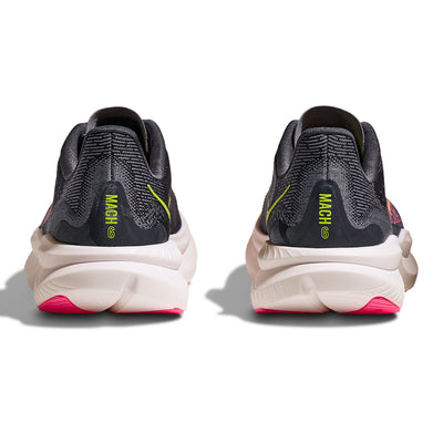 Hoka Women's Mach 6 - BlackToe Running#colour_grey-skies-charcoal-grey