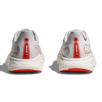Hoka Men's Arahi 7 - BlackToe Running#colour_cosmic-grey-tomato