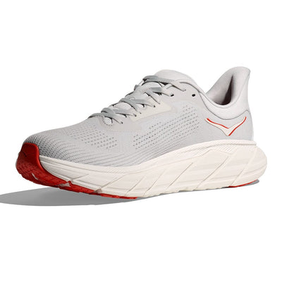 Hoka Men's Arahi 7 - BlackToe Running#colour_cosmic-grey-tomato