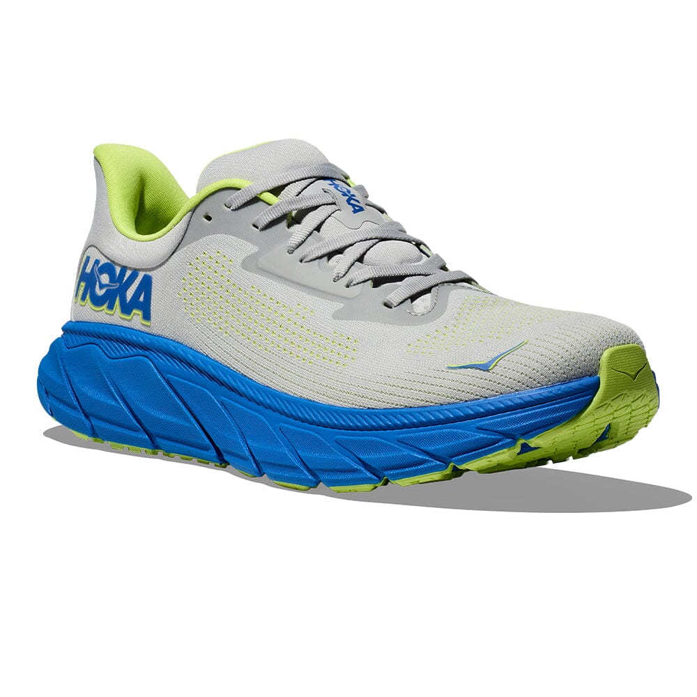Hoka Men's Arahi 7 - BlackToe Running#colour_stardust-electric-cobalt