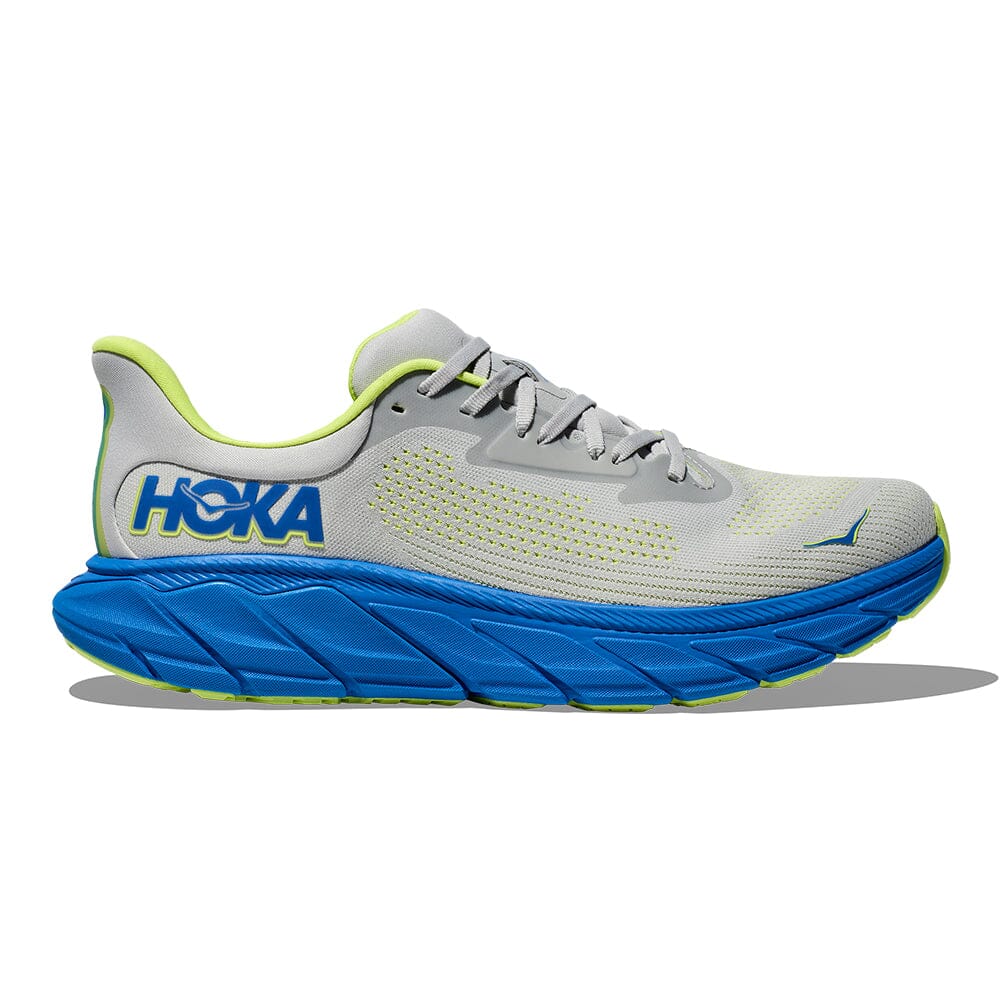 Hoka Men's Arahi 7 - BlackToe Running#colour_stardust-electric-cobalt