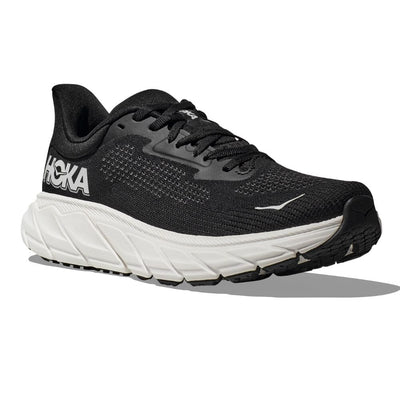 Hoka Women's Arahi 7 - BlackToe Running#colour_black-white