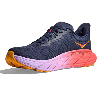 Hoka Women's Arahi 7 - BlackToe Running#colour_nautical-dusk-varsity-navy