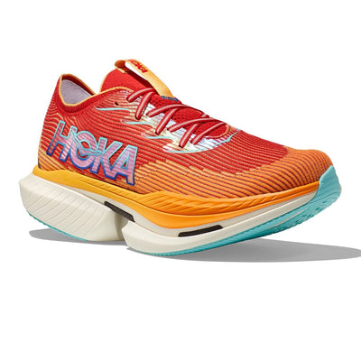Hoka Cielo X1 - BlackToe Running#colour_cerise-solar-flare