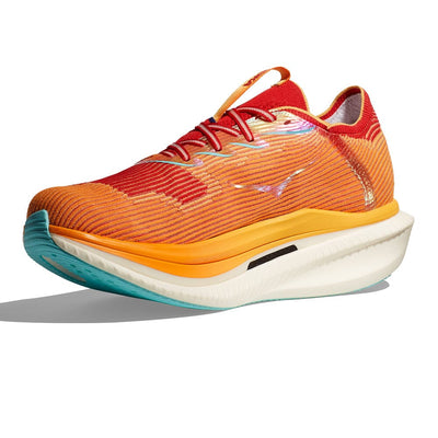 Hoka Cielo X1 - BlackToe Running#colour_cerise-solar-flare