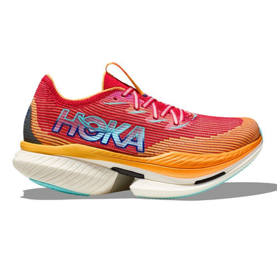 Hoka Cielo X1 - BlackToe Running#colour_cerise-solar-flare