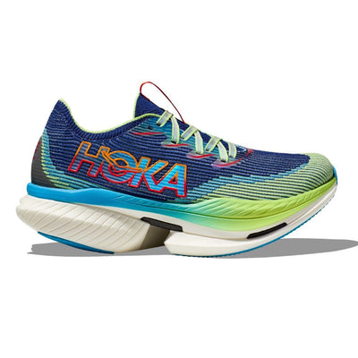 Hoka Cielo X1 - BlackToe Running#colour_evening-sky-lettuce