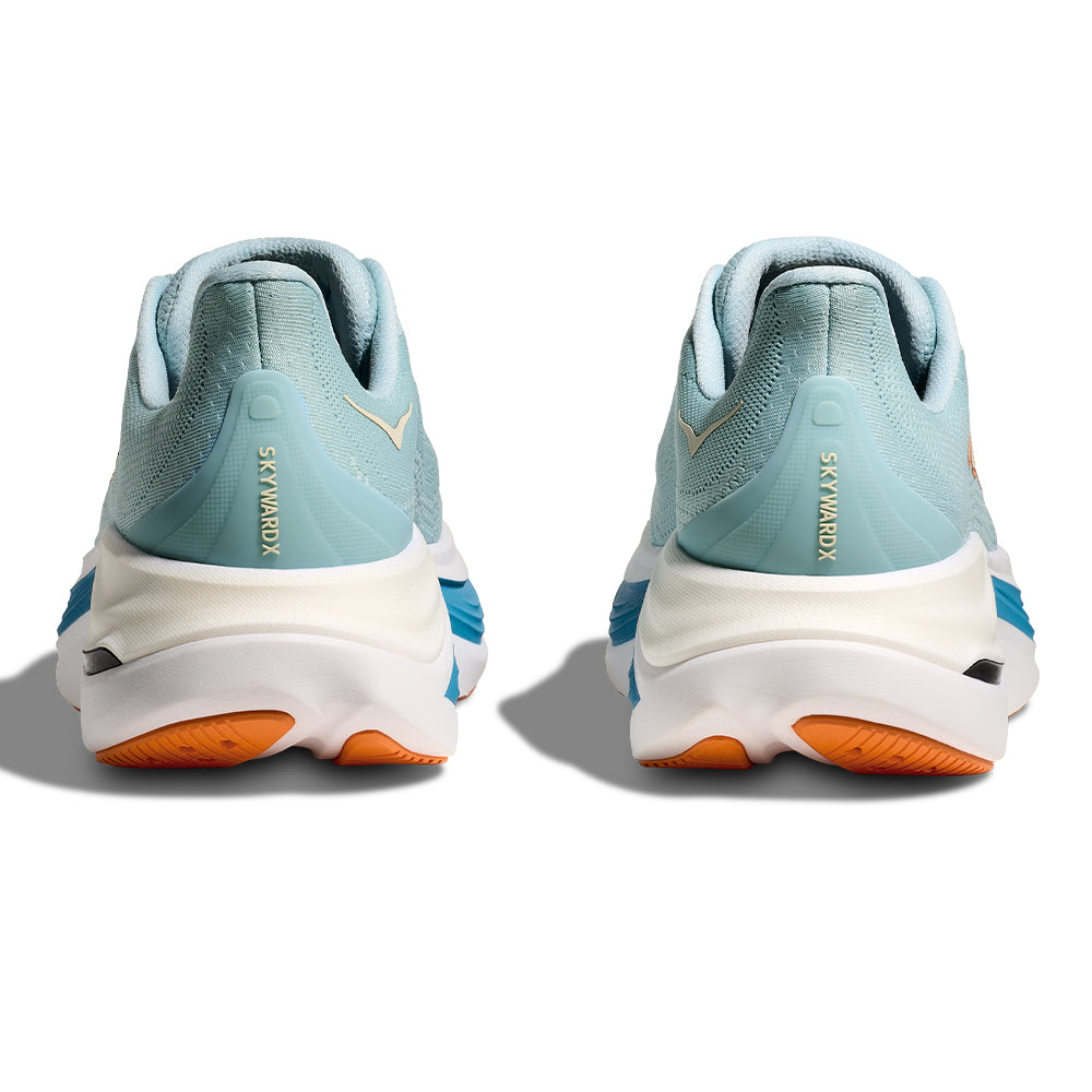 Hoka Men's Skyward X - BlackToe Running#colour_clear-sea-alpine-blue