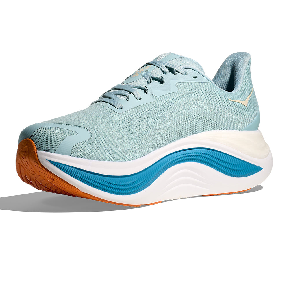 Hoka Men's Skyward X - BlackToe Running#colour_clear-sea-alpine-blue