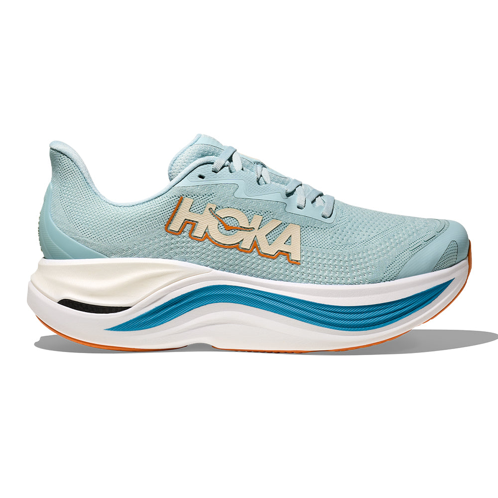 Hoka Men's Skyward X - BlackToe Running#colour_clear-sea-alpine-blue