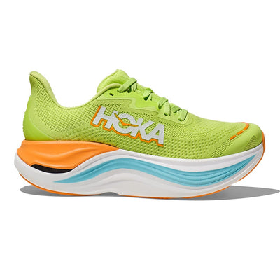 Hoka Women's Skyward X - BlackToe Running#colour_lettuce-cloudless