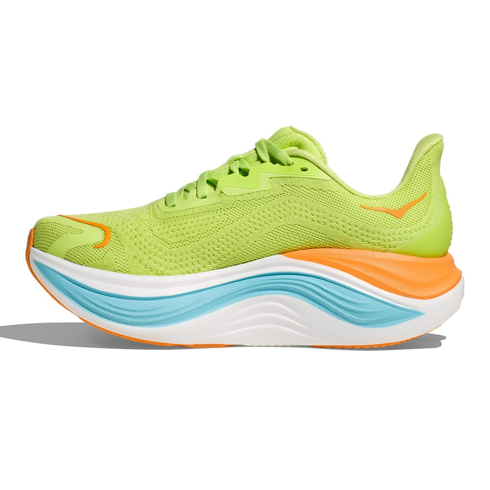 Hoka Women's Skyward X - BlackToe Running#colour_lettuce-cloudless