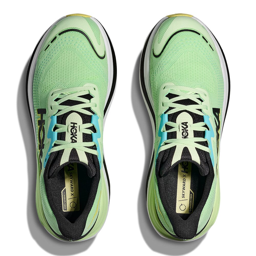 Hoka Men's Skyward X - BlackToe Running#colour_luna-moth-black