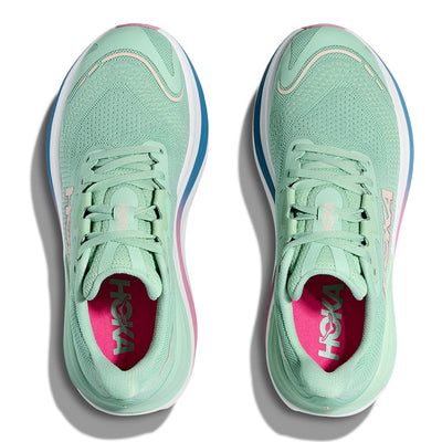 Hoka Women's Skyward X - BlackToe Running#colour_jadeite-dried-rose