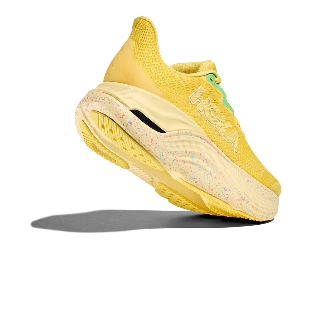 Hoka Women's Skyward X - Global Running Day - BlackToe Running#colour_lemonade-sunlight