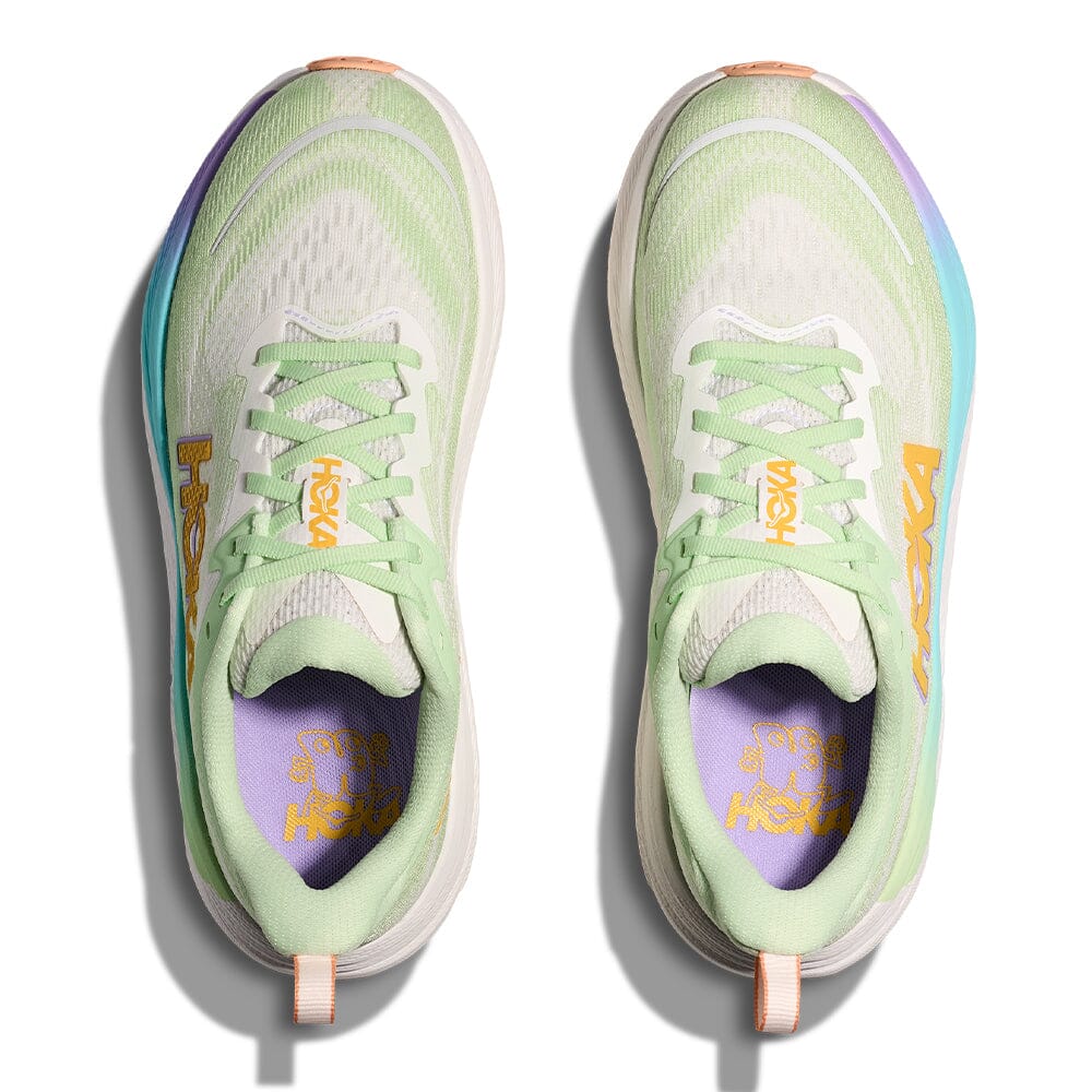 Hoka Men's Skyflow - BlackToe Running#colour_luna-moth-white