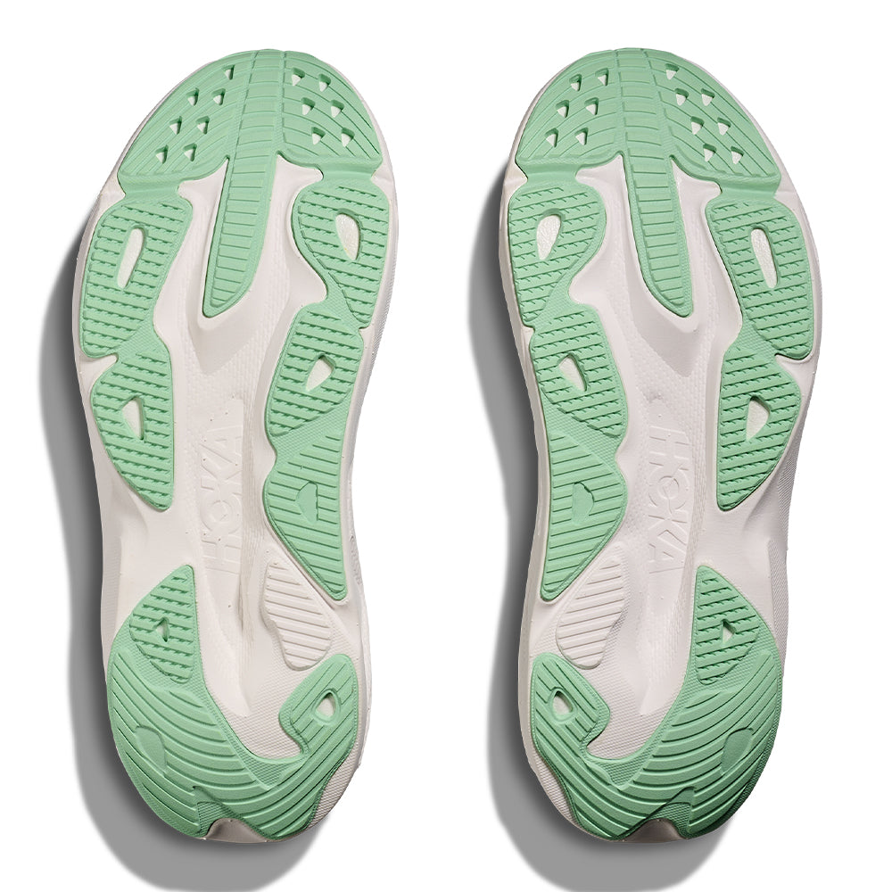 Hoka Women's Skyflow - BlackToe Running#colour_cielo-blue-mint-fluorite