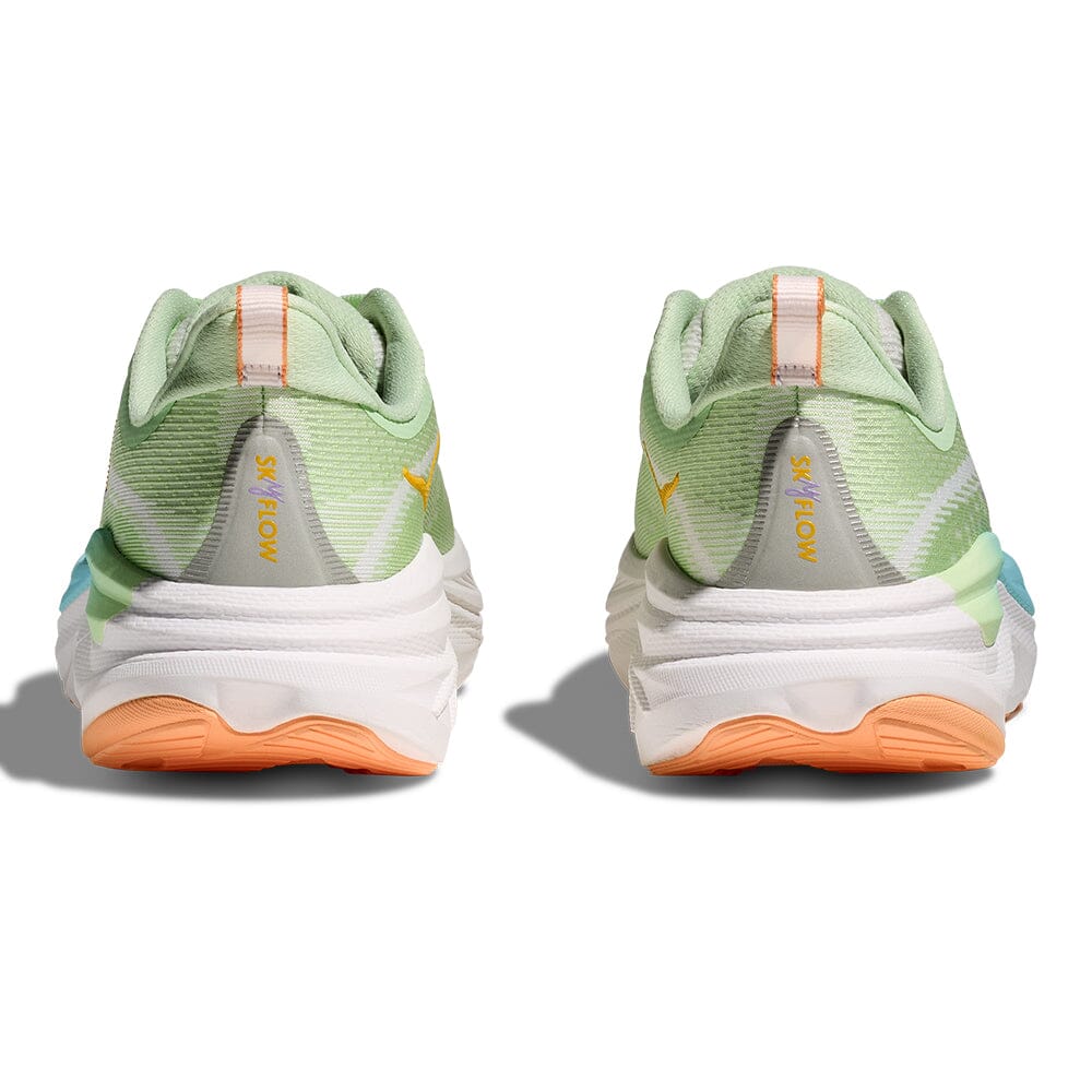 Hoka Women's Skyflow - BlackToe Running#colour_luna-moth-white