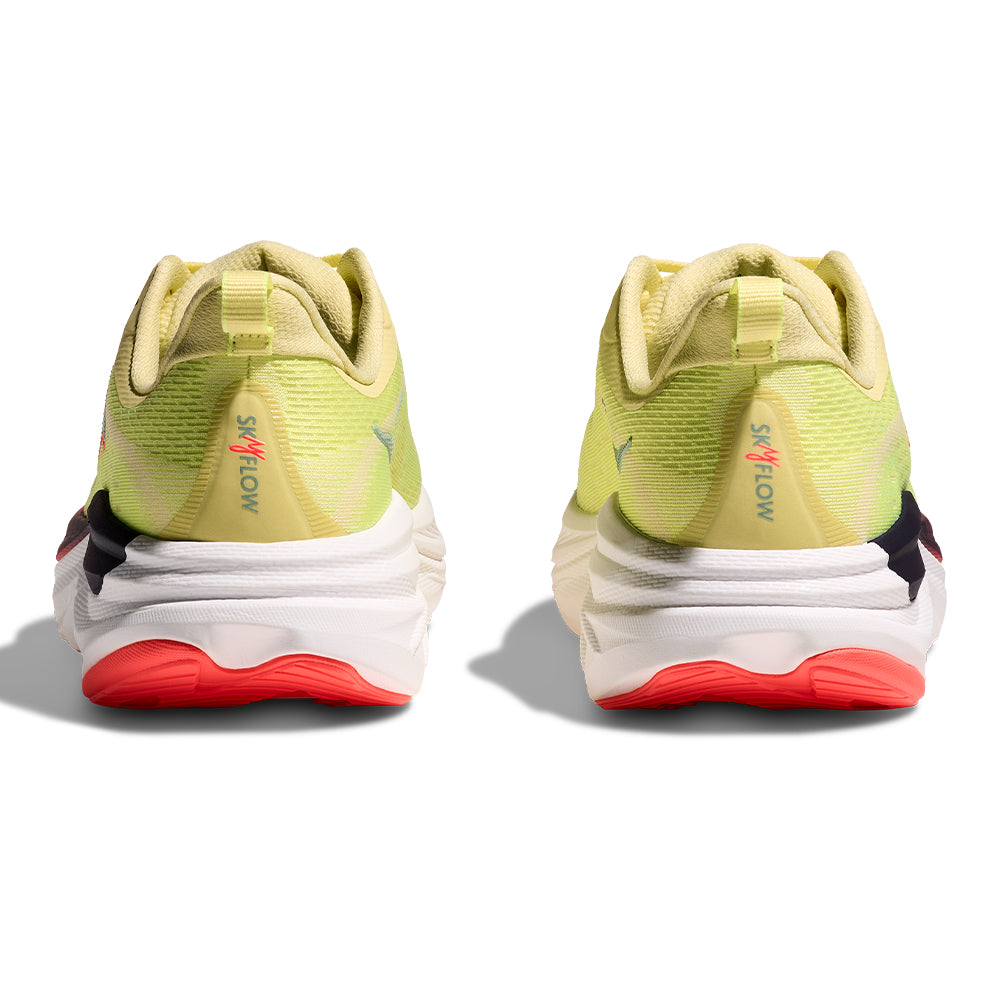 Hoka Women's Skyflow - BlackToe Running#colour_sunlight-neon-yuzu