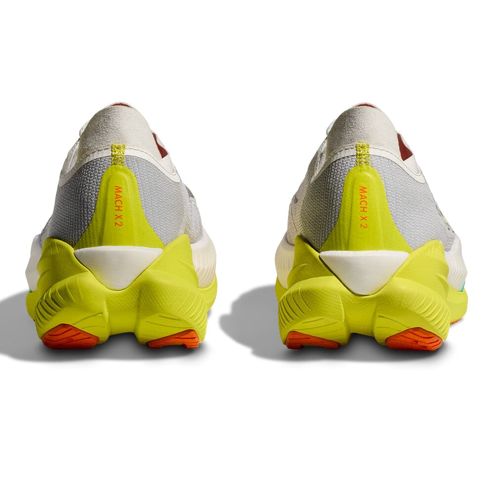 Hoka Men's Mach X 2 - BlackToe Running#colour_frost-citrus