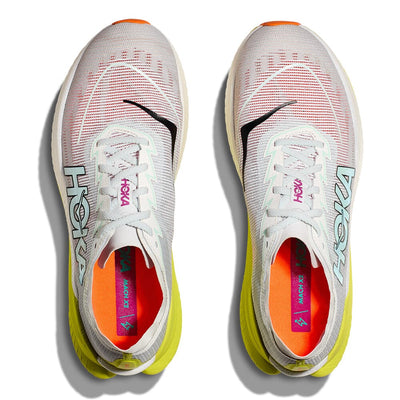Hoka Men's Mach X 2 - BlackToe Running#colour_frost-citrus