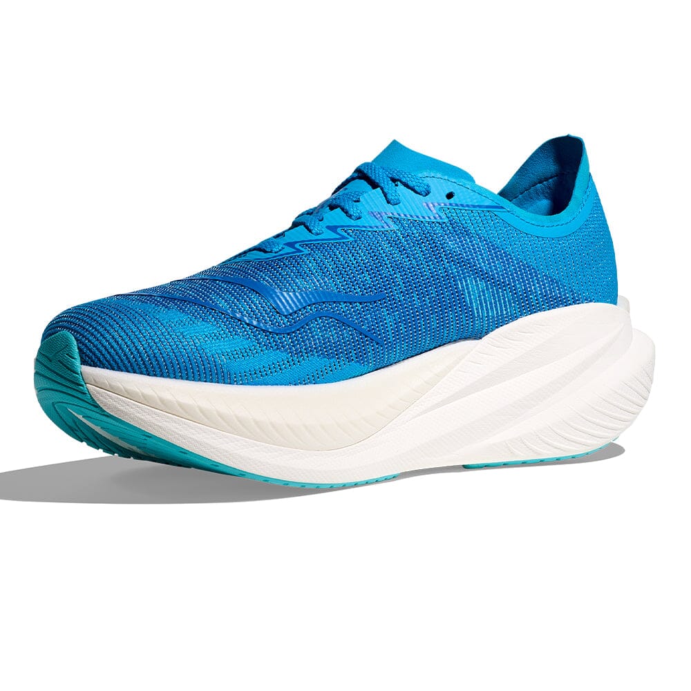 Hoka Men's Mach X 2 - BlackToe Running#colour_skyward-blue-electric-cobalt