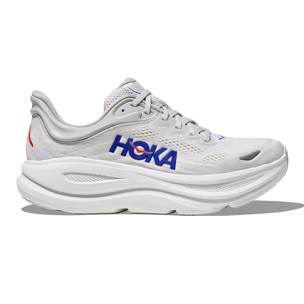 Hoka Men's Bondi 9 - BlackToe Running#colour_cosmic-grey-ultramarine
