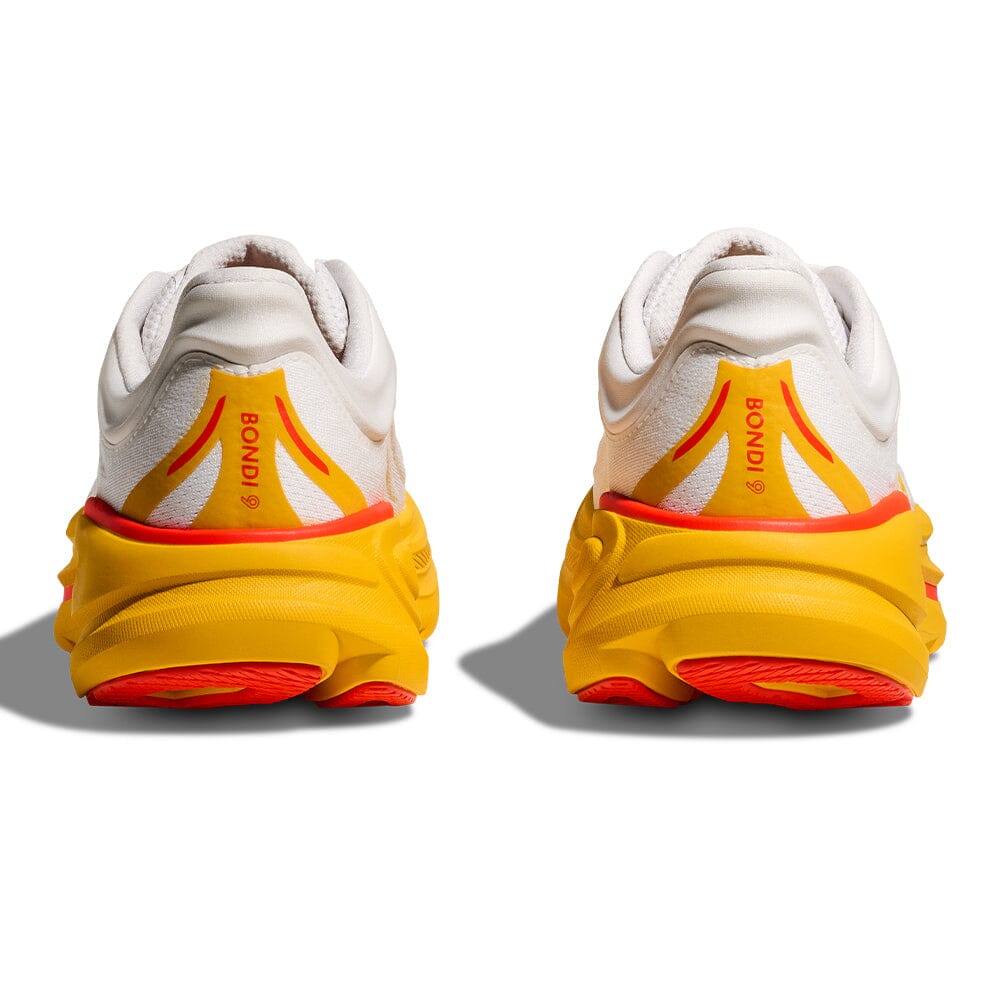 Hoka Men's Bondi 9 - BlackToe Running#colour_frost-sunflower