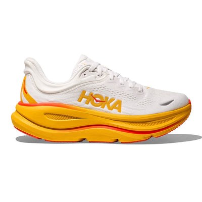 Hoka Men's Bondi 9 - BlackToe Running#colour_frost-sunflower