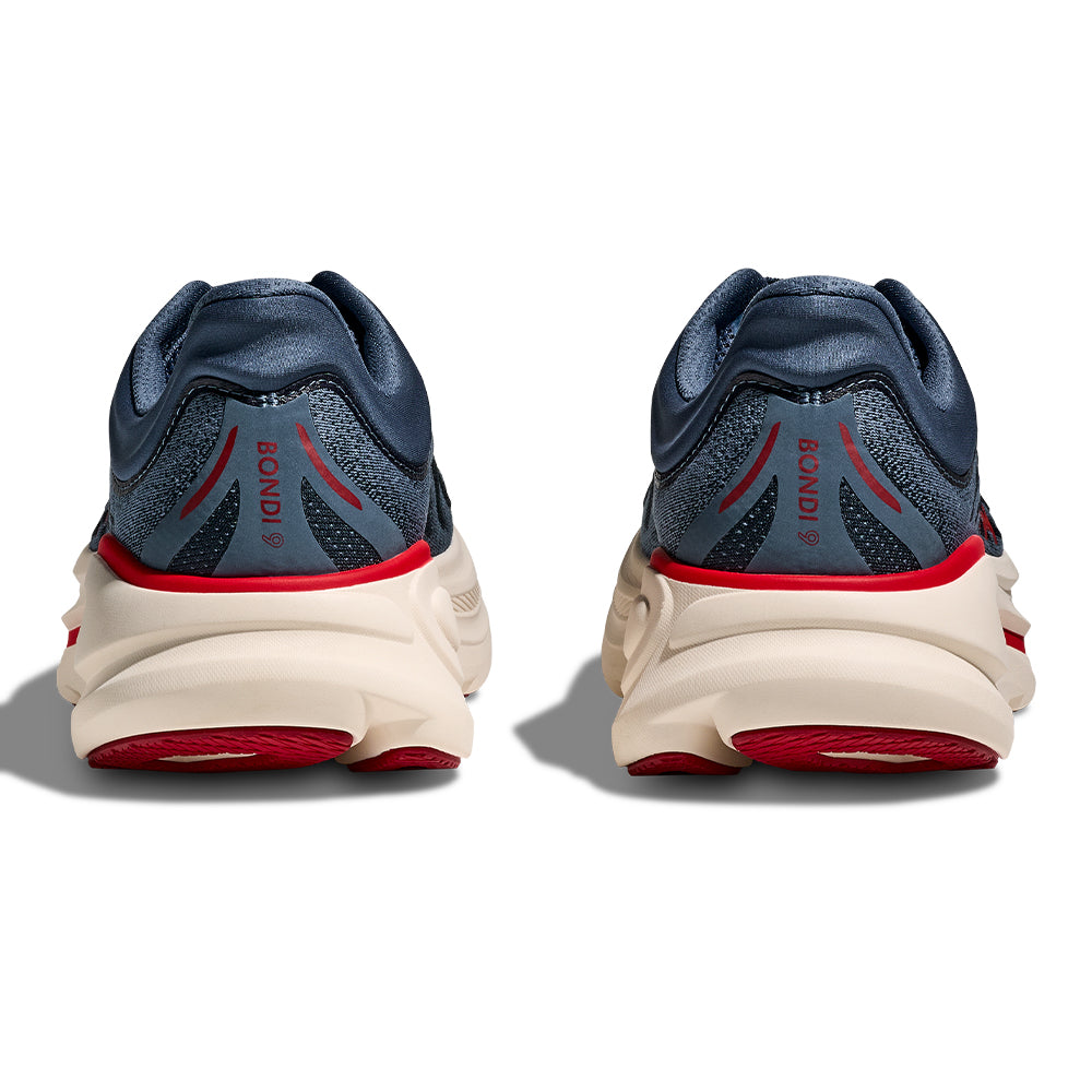 Hoka Men's Bondi 9 - BlackToe Running#colour_thunder-cloud-vermillion