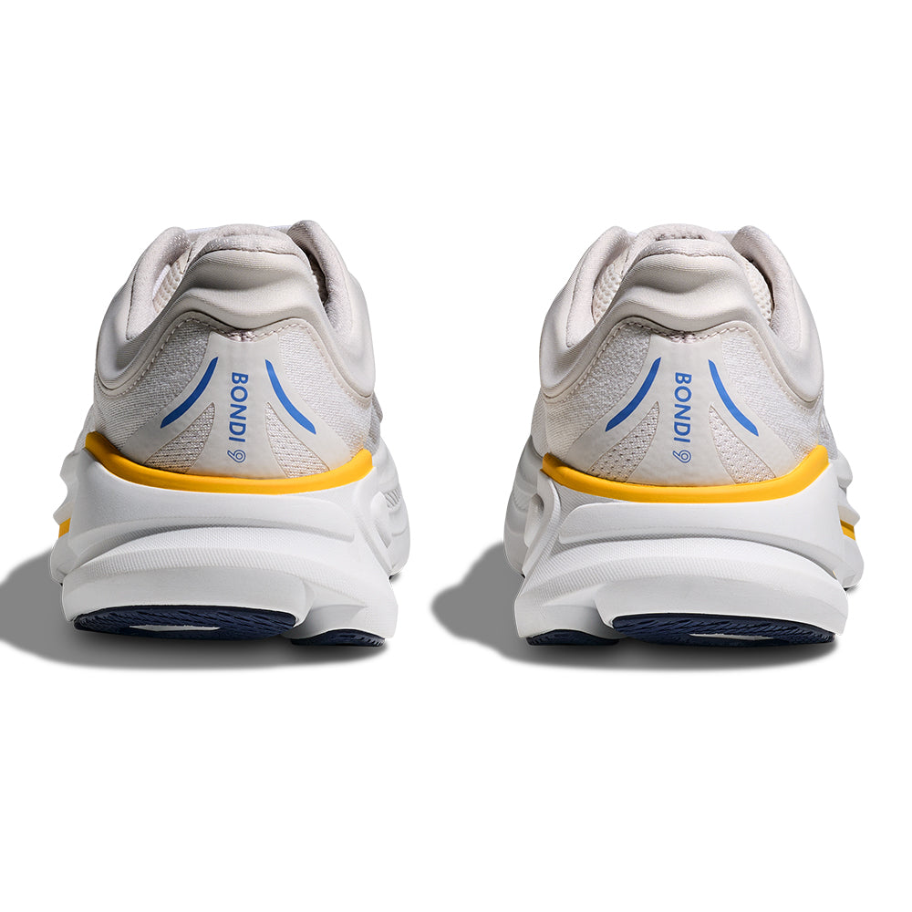 Hoka Men's Bondi 9 - BlackToe Running#colour_white-grout