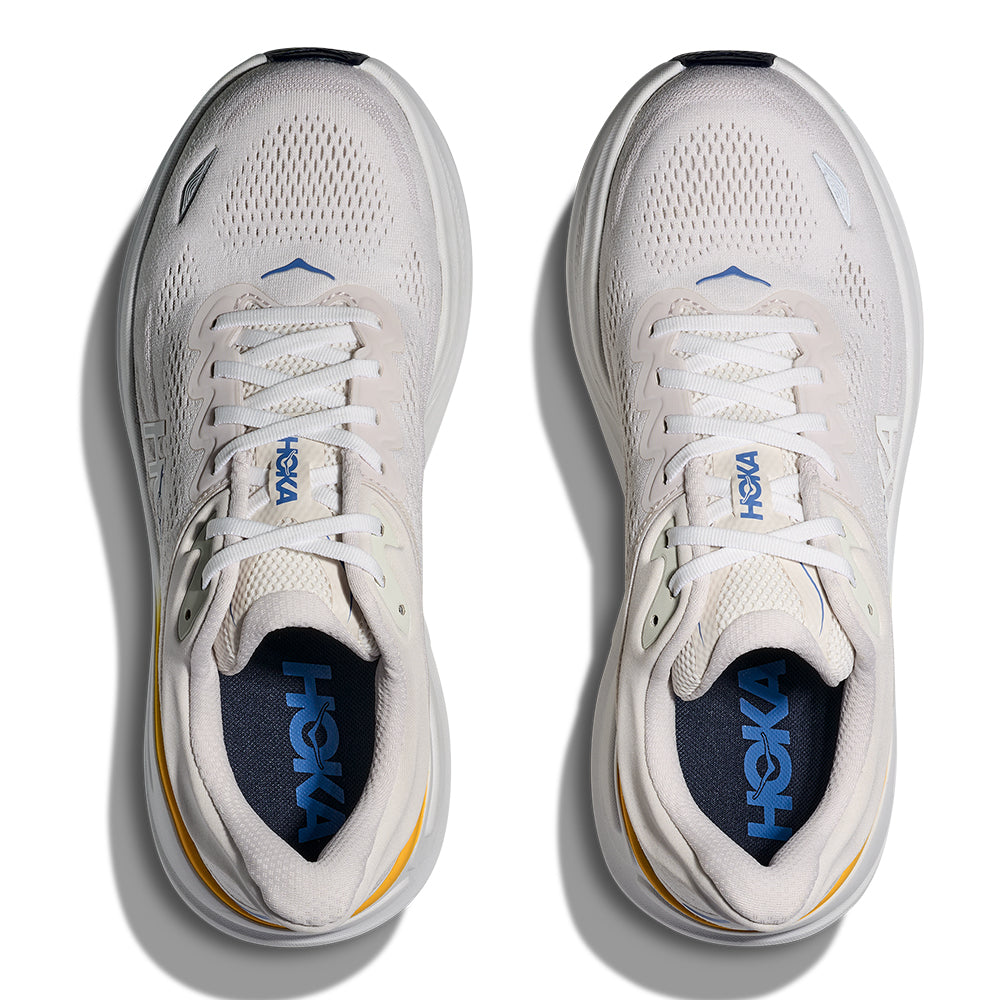 Hoka Men's Bondi 9 - BlackToe Running#colour_white-grout