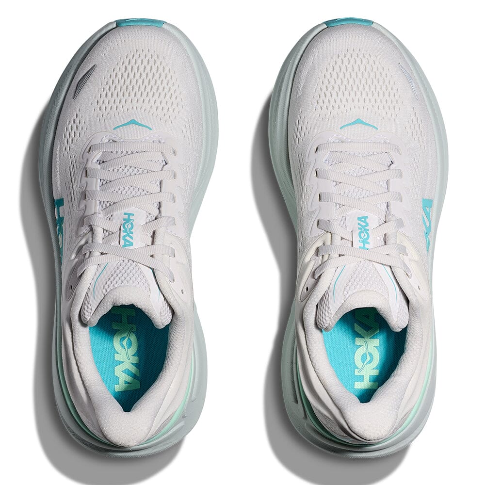 Hoka Women's Bondi 9 - BlackToe Running#colour_frost-cielo-blue