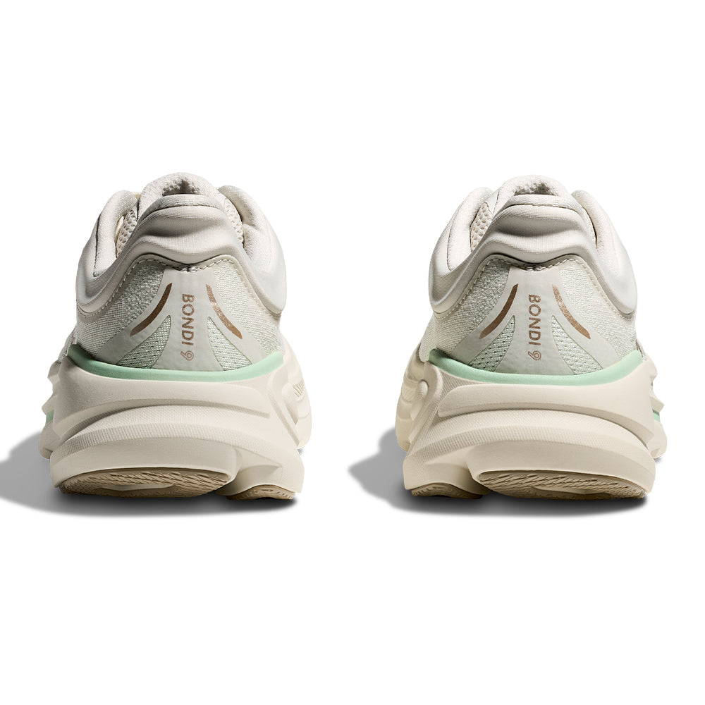 Hoka Women's Bondi 9 - BlackToe Running#colour_truffle-salt-sea-glass