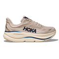 Hoka Men's Bondi 9 Wide - BlackToe Running#colour_stucco-grout