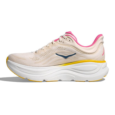 Hoka Women's Bondi 9 - Wide - BlackToe Running#colour_alabaster-birch