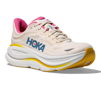 Hoka Women's Bondi 9 - Wide - BlackToe Running#colour_alabaster-birch