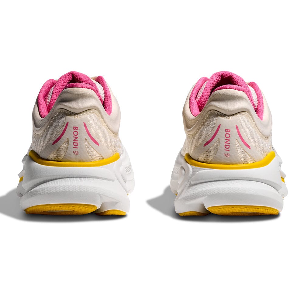 Hoka Women's Bondi 9 - Wide - BlackToe Running#colour_alabaster-birch