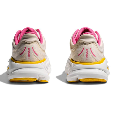 Hoka Women's Bondi 9 - Wide - BlackToe Running#colour_alabaster-birch