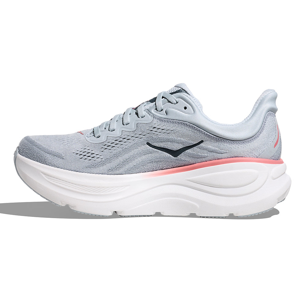 Hoka Women's Bondi 9 Wide - BlackToe Running#colour_mineral-blue-washed-blue