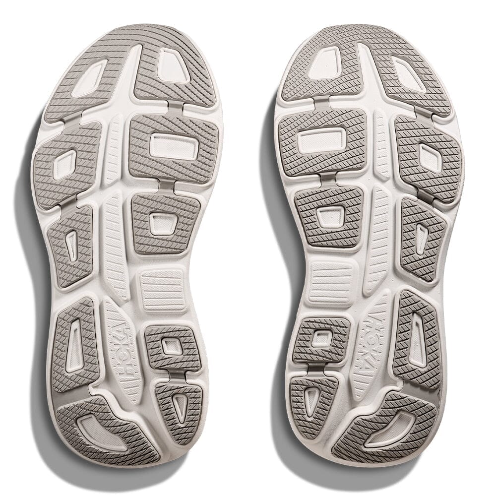 Hoka Women's Bondi 9 - Wide - BlackToe Running#colour_stardust-silver