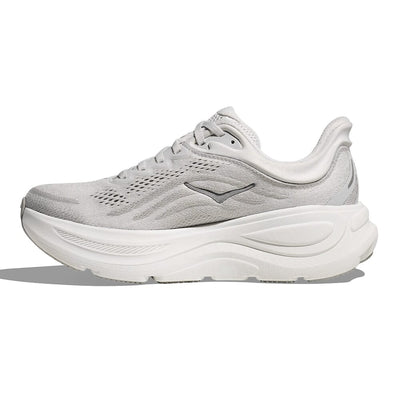 Hoka Women's Bondi 9 - Wide - BlackToe Running#colour_stardust-silver