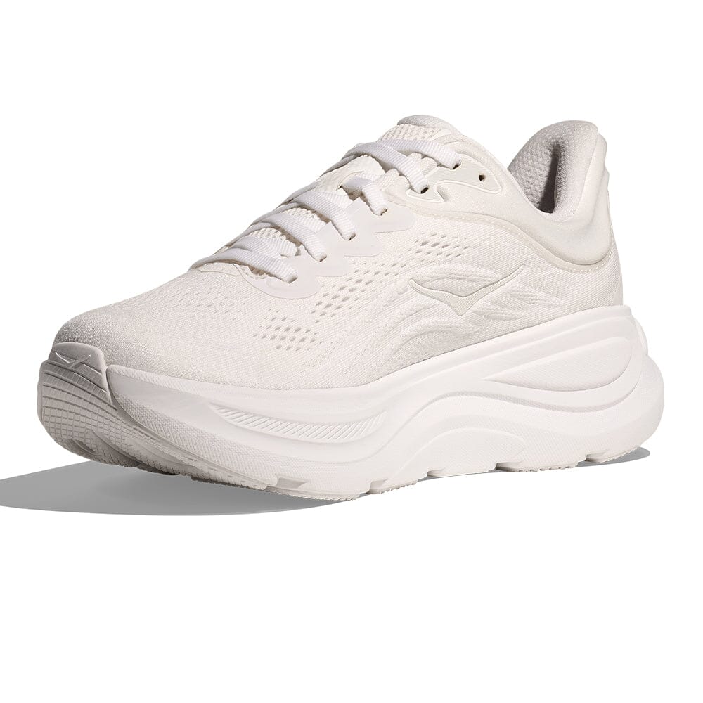Hoka Women's Bondi 9 - Wide - BlackToe Running#colour_white-white