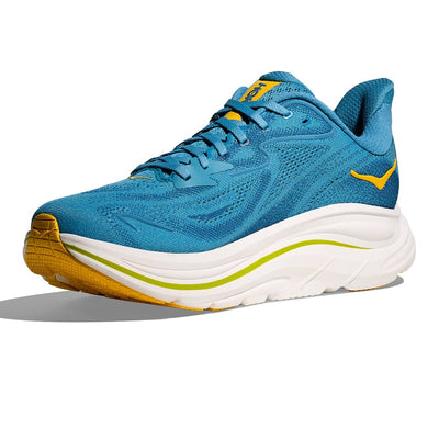 Hoka Men's Clifton 10 - BlackToe Running#colour_alpine-blue-foggy-night
