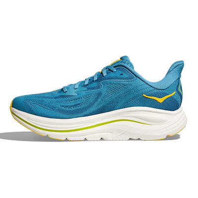 Hoka Men's Clifton 10 - BlackToe Running#colour_alpine-blue-foggy-night