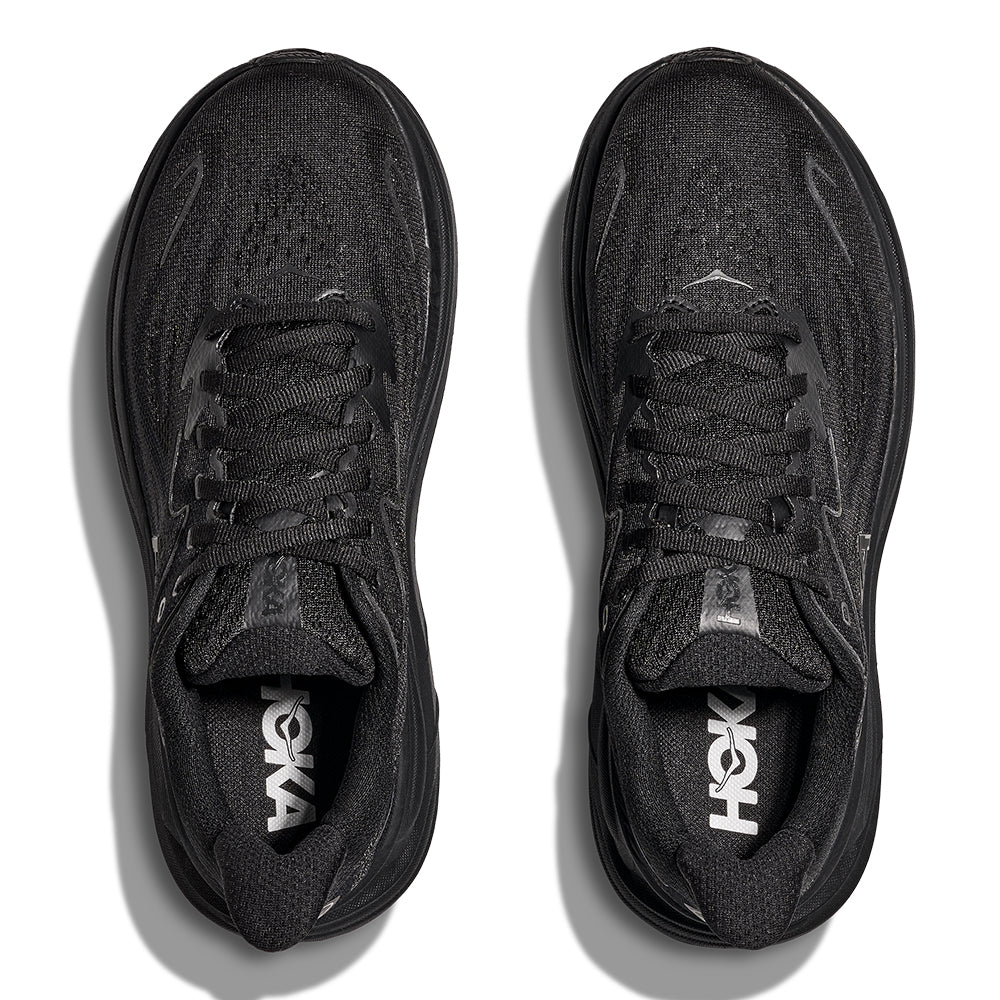 Hoka Men's Clifton 10 - BlackToe Running#colour_black-black